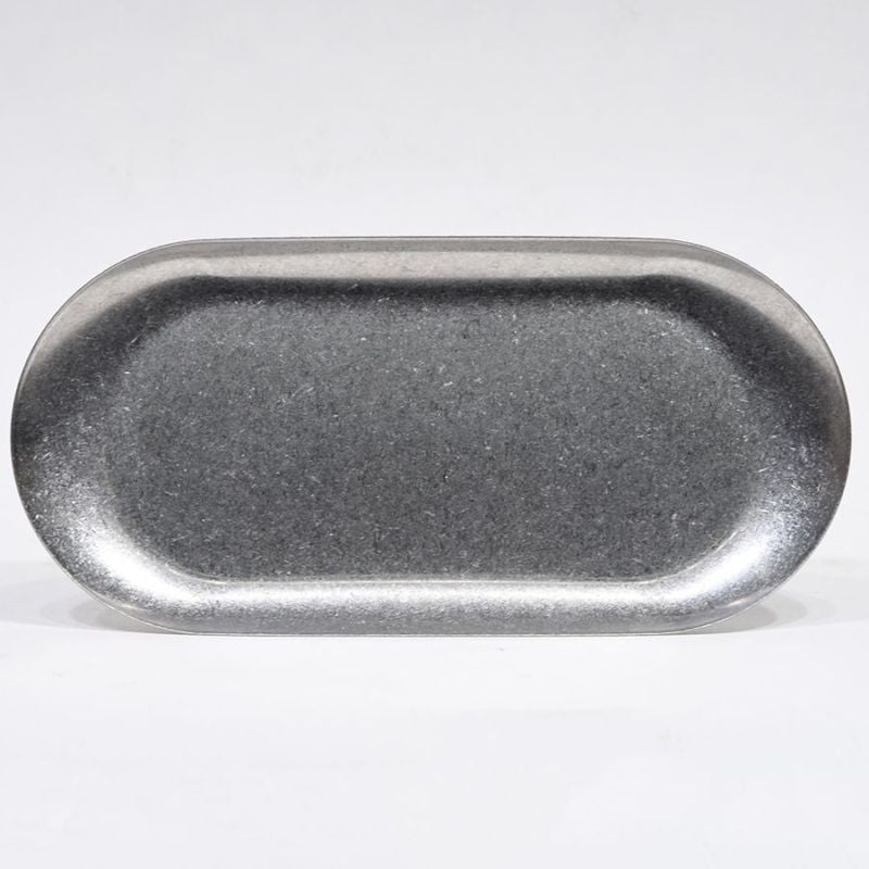 ★新商品★SS Oval Tray AS 18x8.5xH1cm