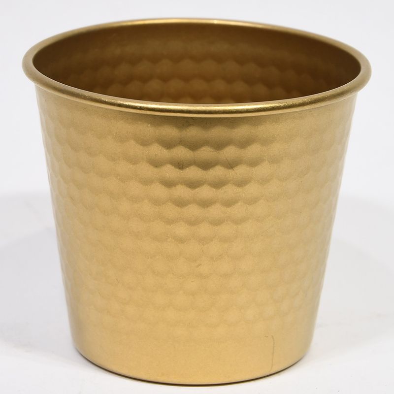 ★新商品★SS Hammered Pot VG φ7.5xH7cm