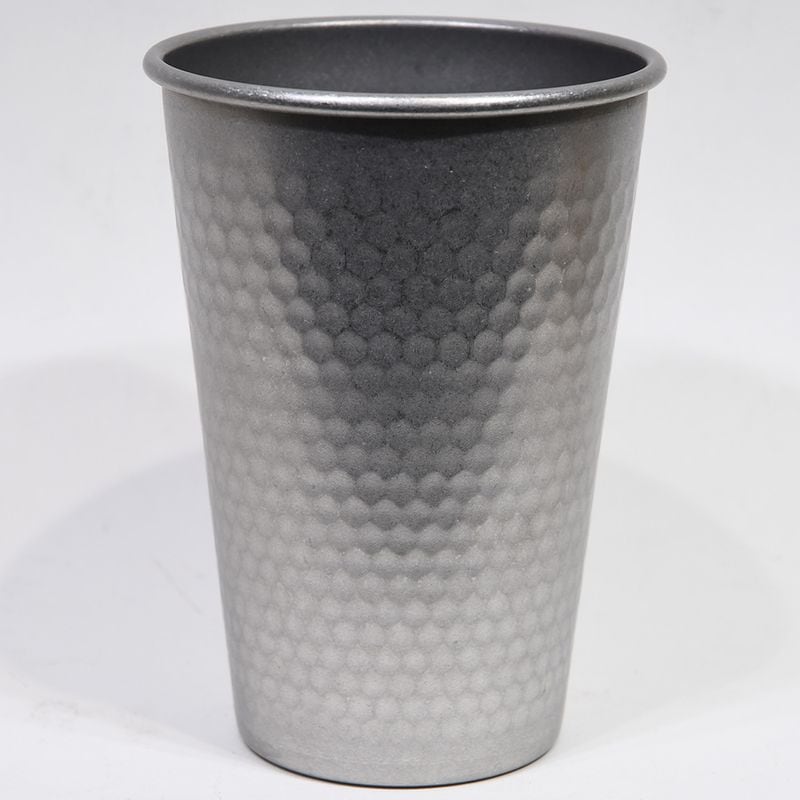 ★新商品★SS Tall Hammered Pot AS φ9.5xH13cm