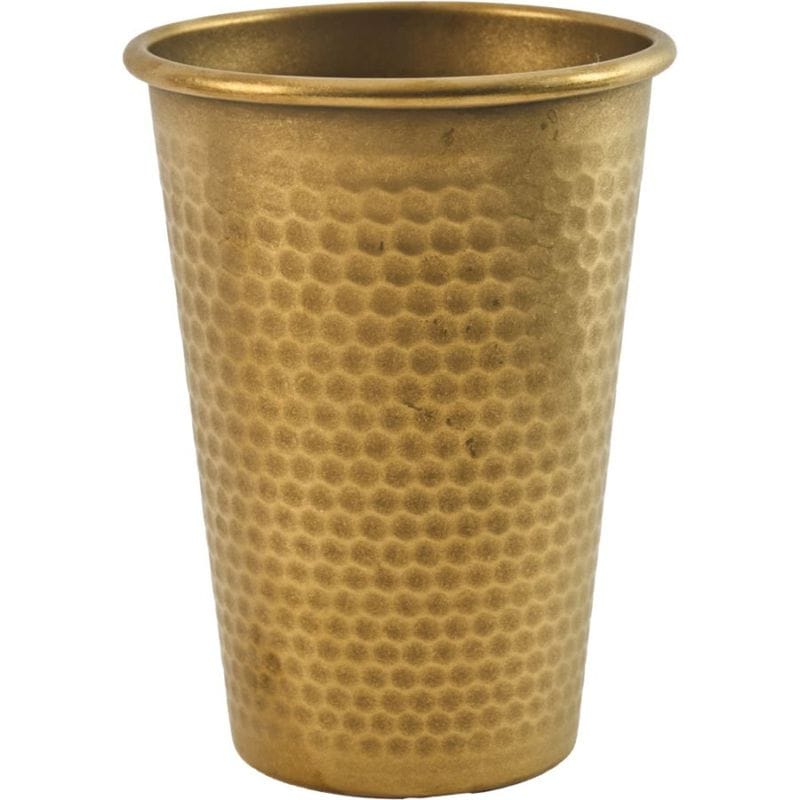 SS Tall Hammered Pot VG φ9.5xH13cm