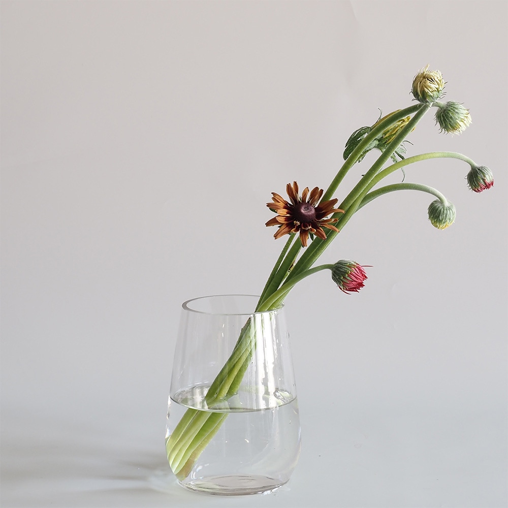 Tomティアドロップベース H16 | ガラスの花瓶・花器 | 花の資材通販