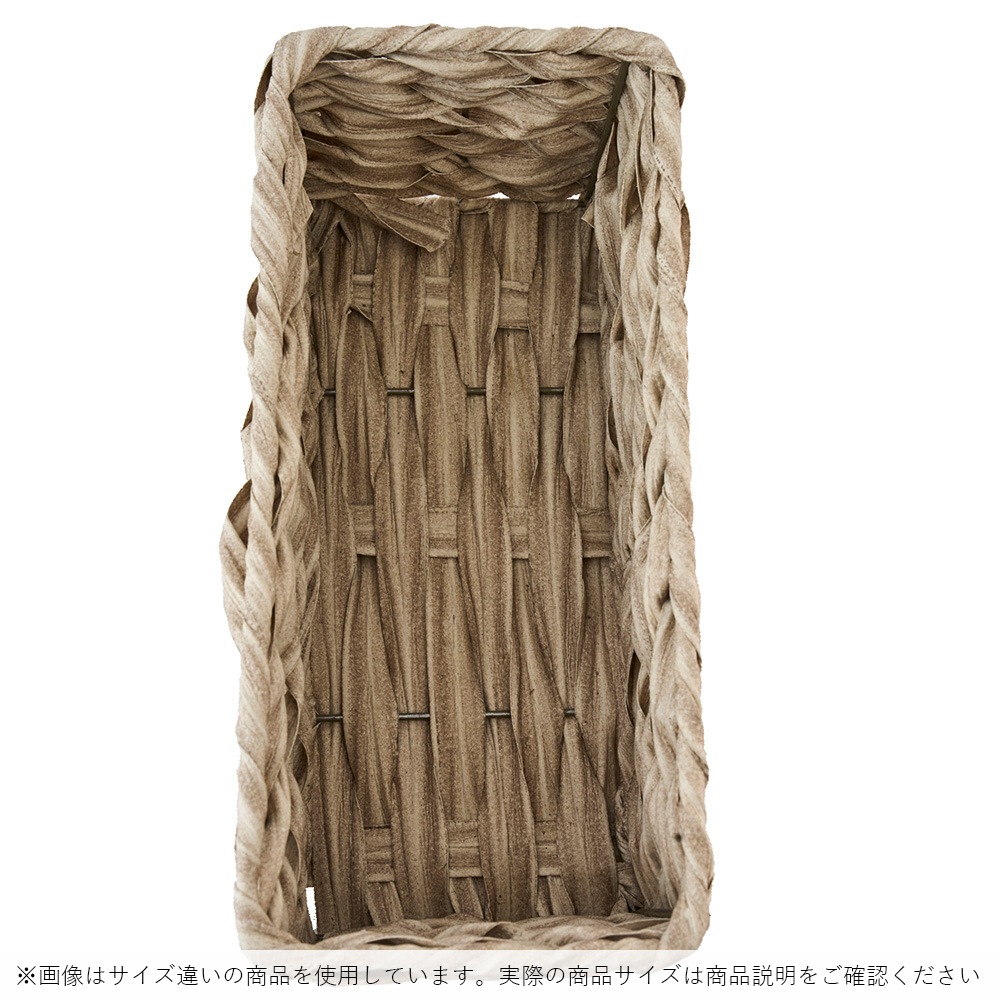 ★新商品★PPPE長方形浅型サンドベージュ 25x11xH10