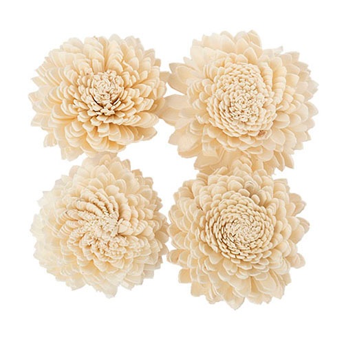 RMソラジーナ ホワイト 8cm 4個セット