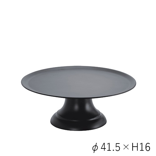 PVスタンドトレーブラック φ41.5xH16