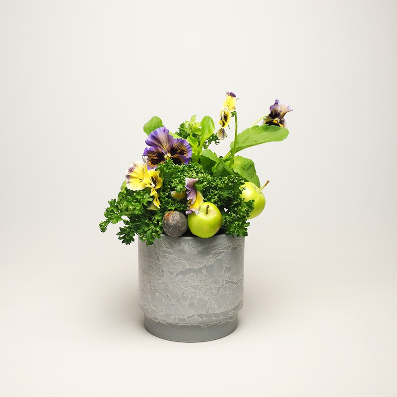 SKステップ 15.5xH15 アッシュグレイ