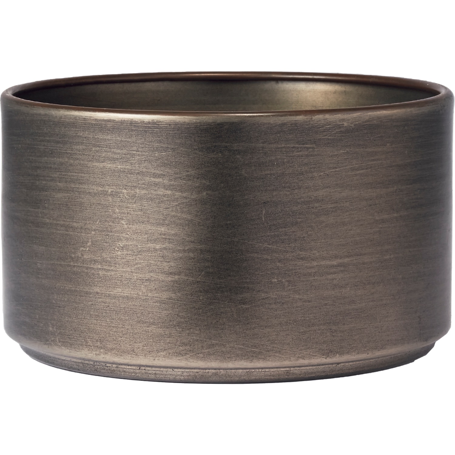 MC浅型円柱ダークブラック φ14xH8【入荷予定あり】【2025年11月中旬入荷予定】