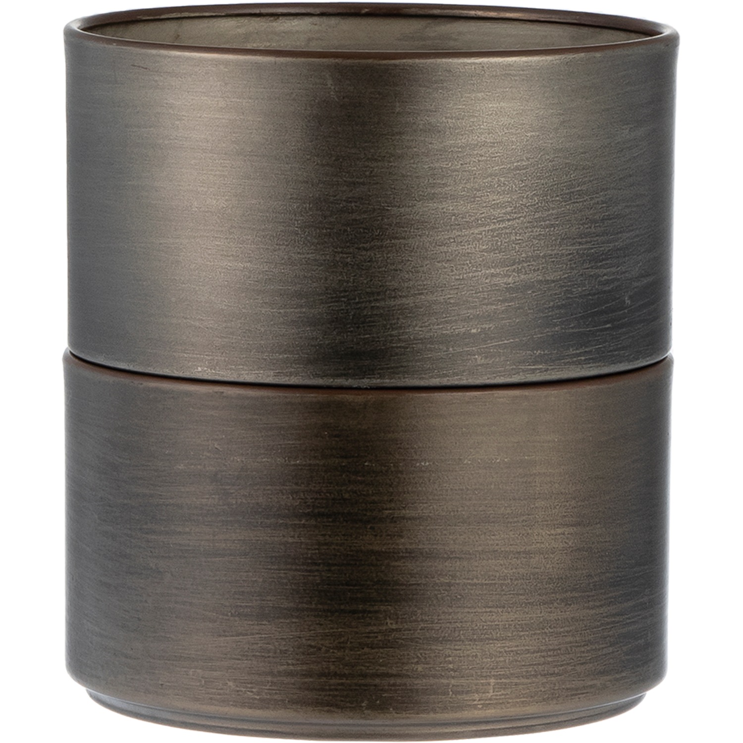 MC浅型円柱ダークブラック φ14xH8【入荷予定あり】【2025年11月中旬入荷予定】