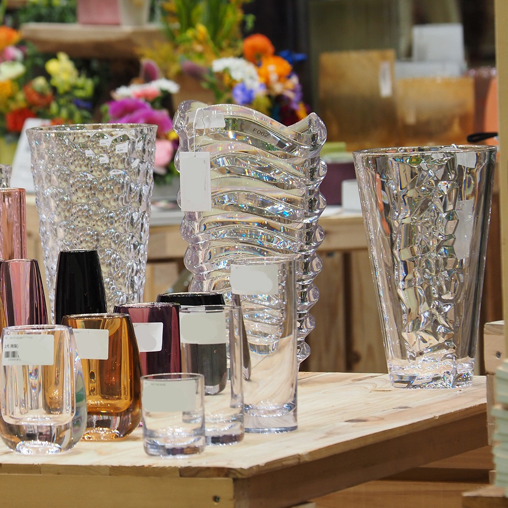 【割れない花瓶!?ポリカ】PVクリスタルアクアH33.5