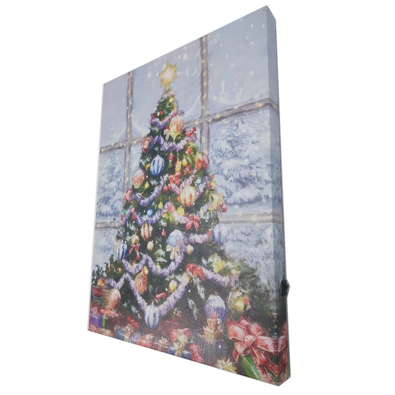 HEルミナスキャンバス30x40 クリスマスツリー