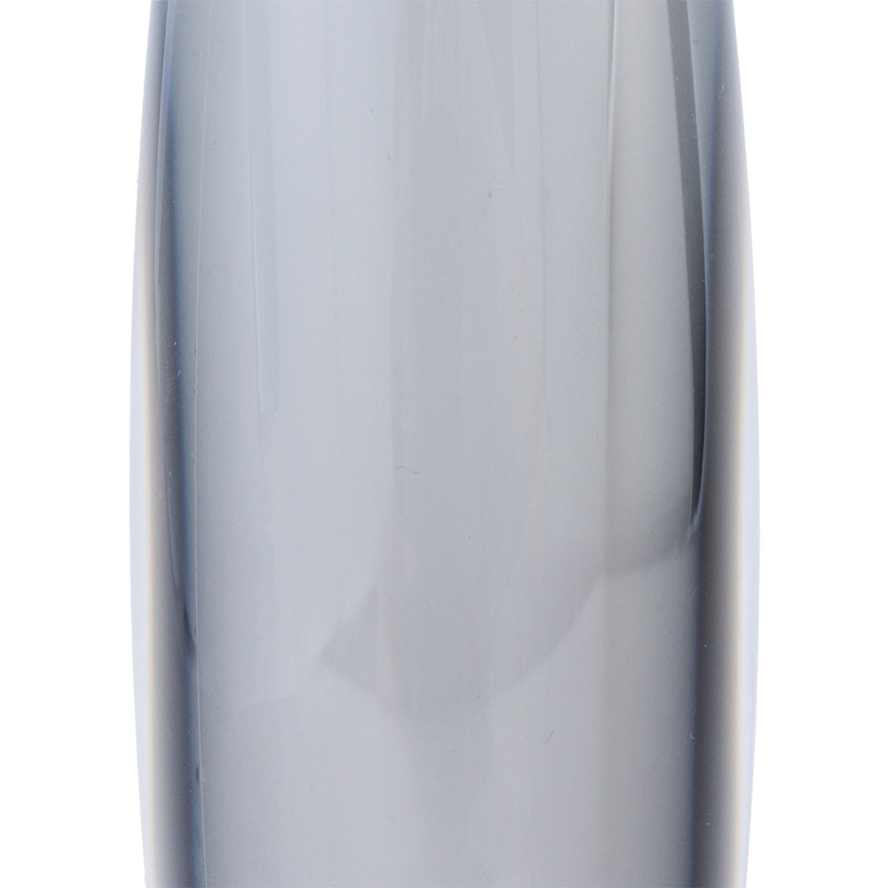 【割れない花瓶!?ポリカ】PV一輪挿しスリムグレイφ6xH18