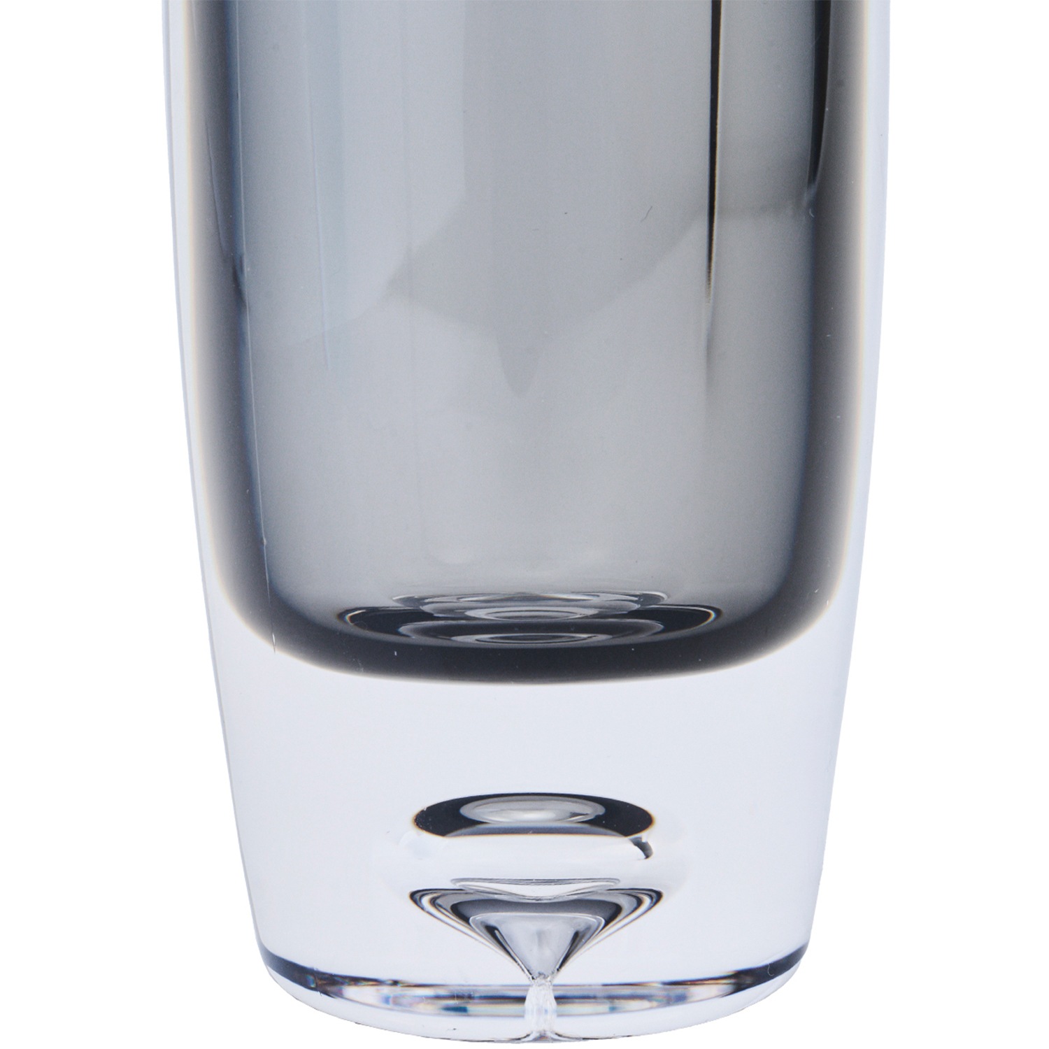 【割れない花瓶!?ポリカ】PV一輪挿しスリムグレイφ6xH18