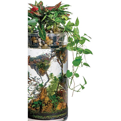 @【割れない花瓶!?ポリカ】PVプランタブルφ25cm用