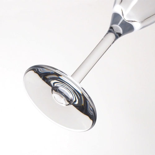 【割れない花瓶!?ポリカ】PVシャンパングラス4個セットH24