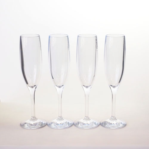 【割れないガラス!?】ポリカーボネート製品2300078 割れない花瓶!?ポリカ】PVワイングラス6個セットH18.5