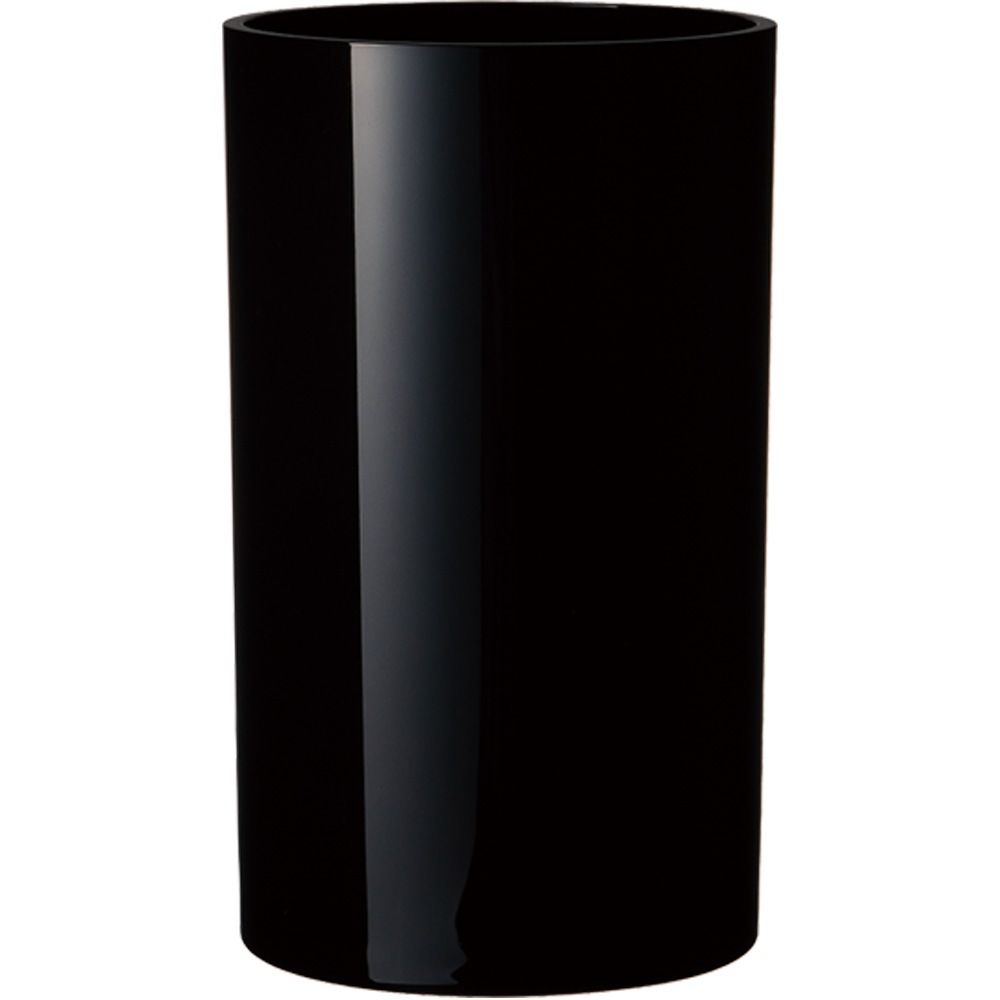 【割れない花瓶!?ポリカ】PVシリンダーブラックφ12xH20