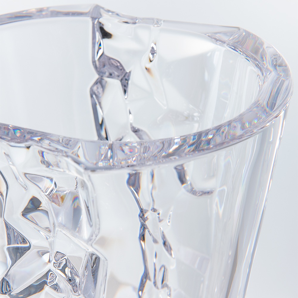 【割れない花瓶!?ポリカ】PV円錐シルフラH27.5