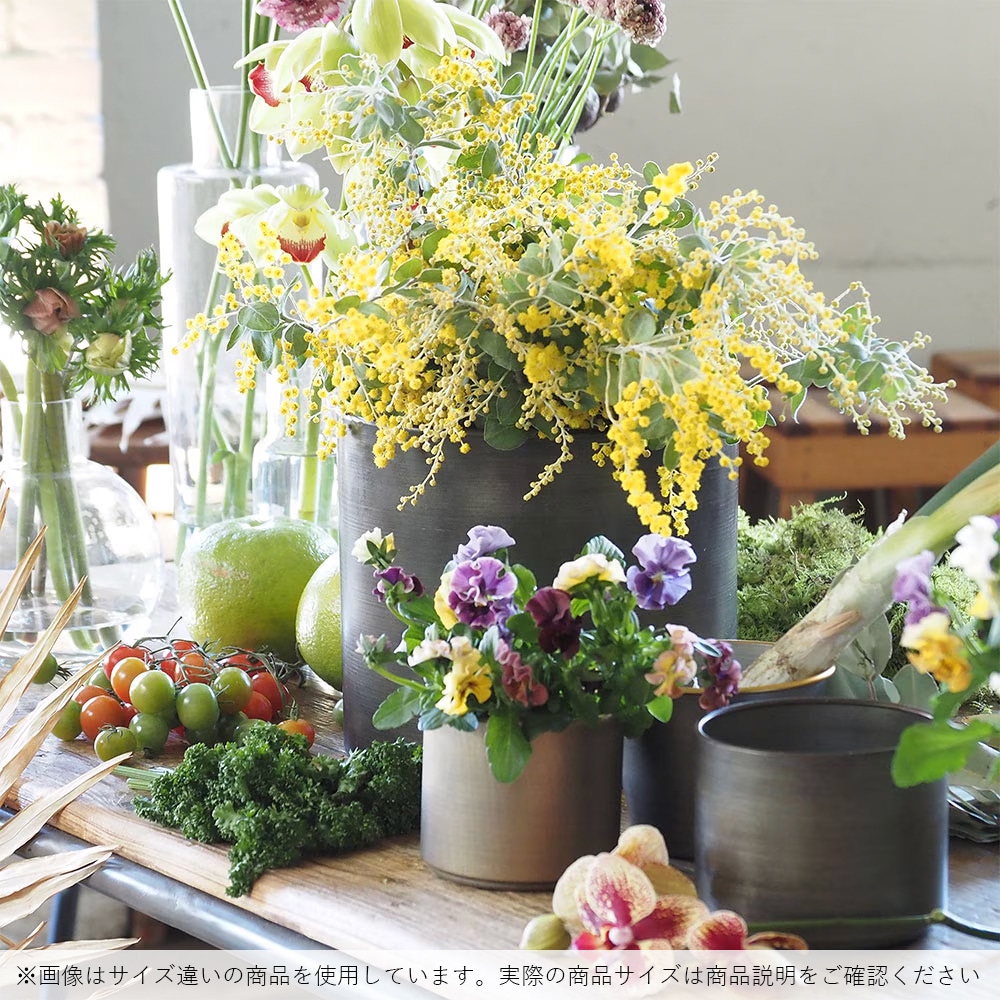 MC円柱ベース アンティークゴールドH20