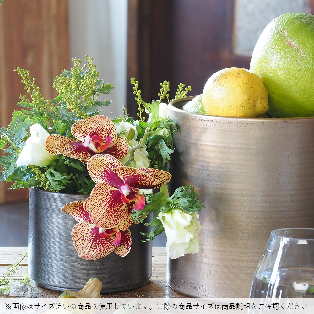 MC円柱ベース アンティークゴールドH20