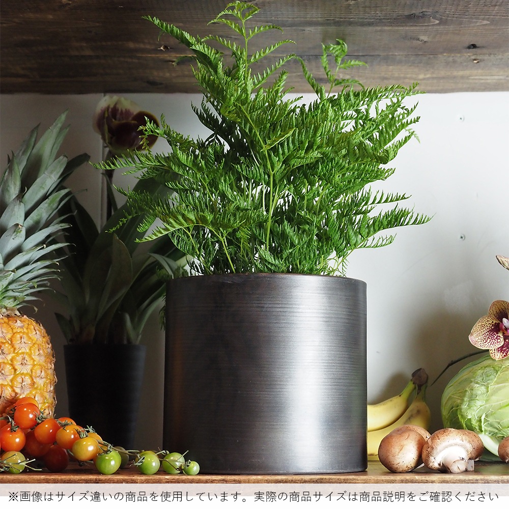 MC円柱ベース ダークブラックH20