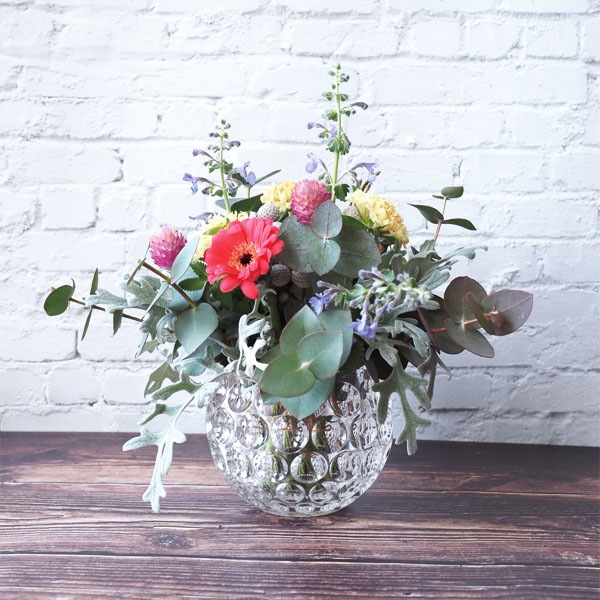 【割れない花瓶!?ポリカ】PVクリスタインフィニティボール H9.5