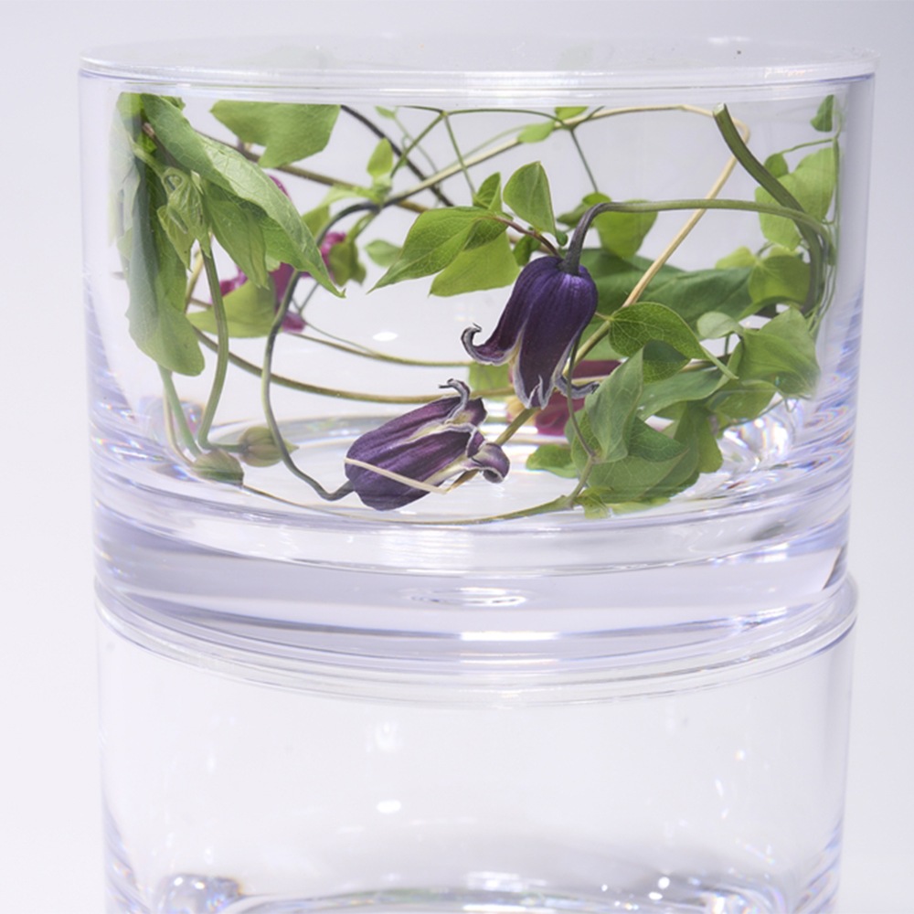 【ポリカーボネート製品専用の蓋】PVフラットクリアー蓋φ25cm用