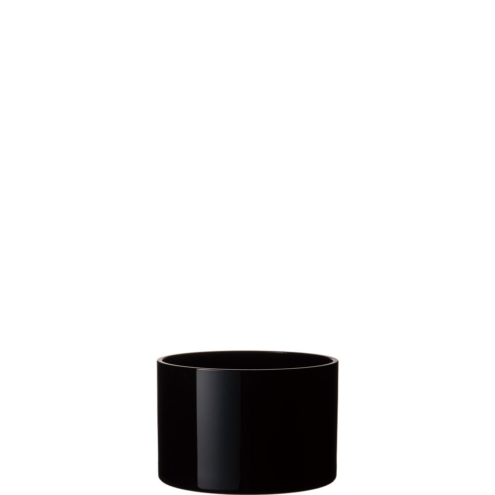 【割れない花瓶!?ポリカ】PVシリンダーブラックφ15xH10