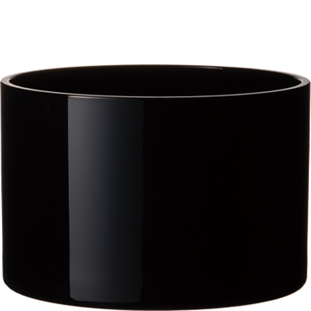 【割れない花瓶!?ポリカ】PVシリンダーブラックφ15xH10