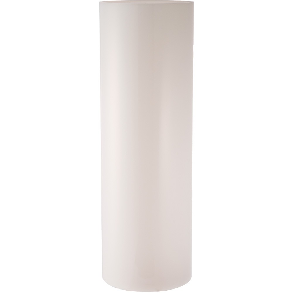 【割れない花瓶!?ポリカ】PVシリンダーホワイトφ20xH60