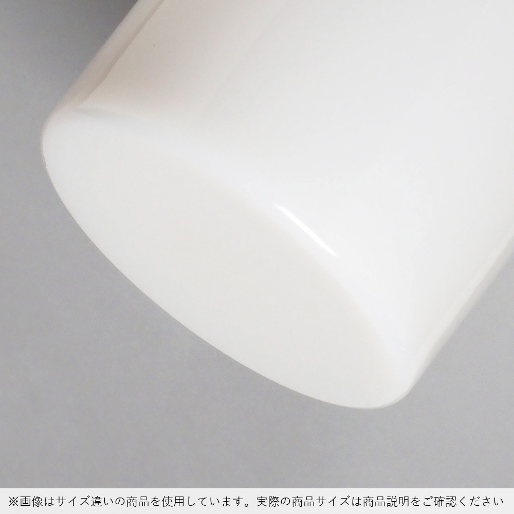 【割れない花瓶!?ポリカ】PVシリンダーホワイトφ20xH60