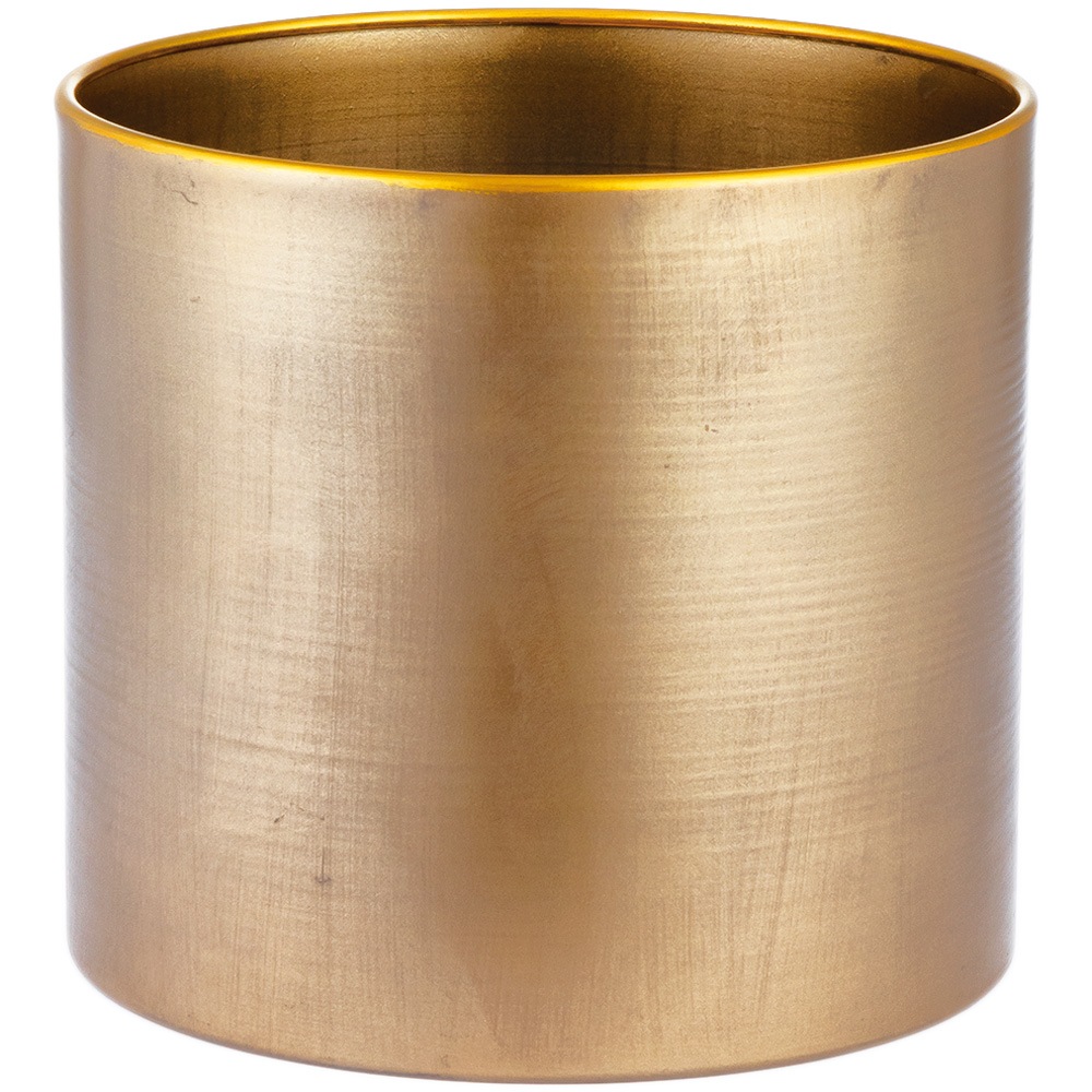 MC円柱ベース アンティークゴールドH19