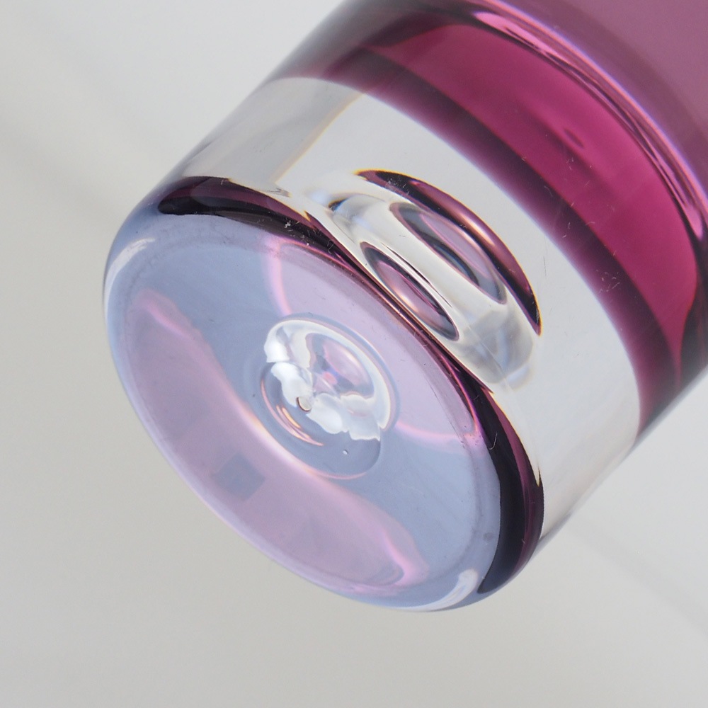 【割れない花瓶!?ポリカ】PVシリンダーパープルφ6xH25