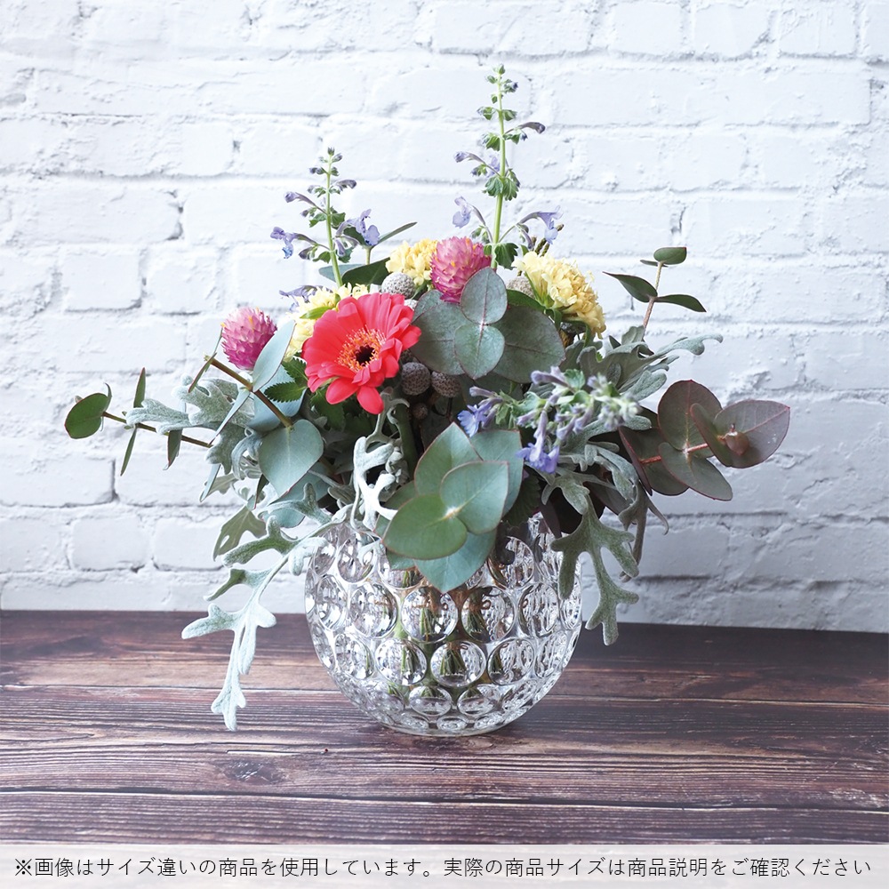 【割れない花瓶!?ポリカ】PVクリスタインフィニティボールH6