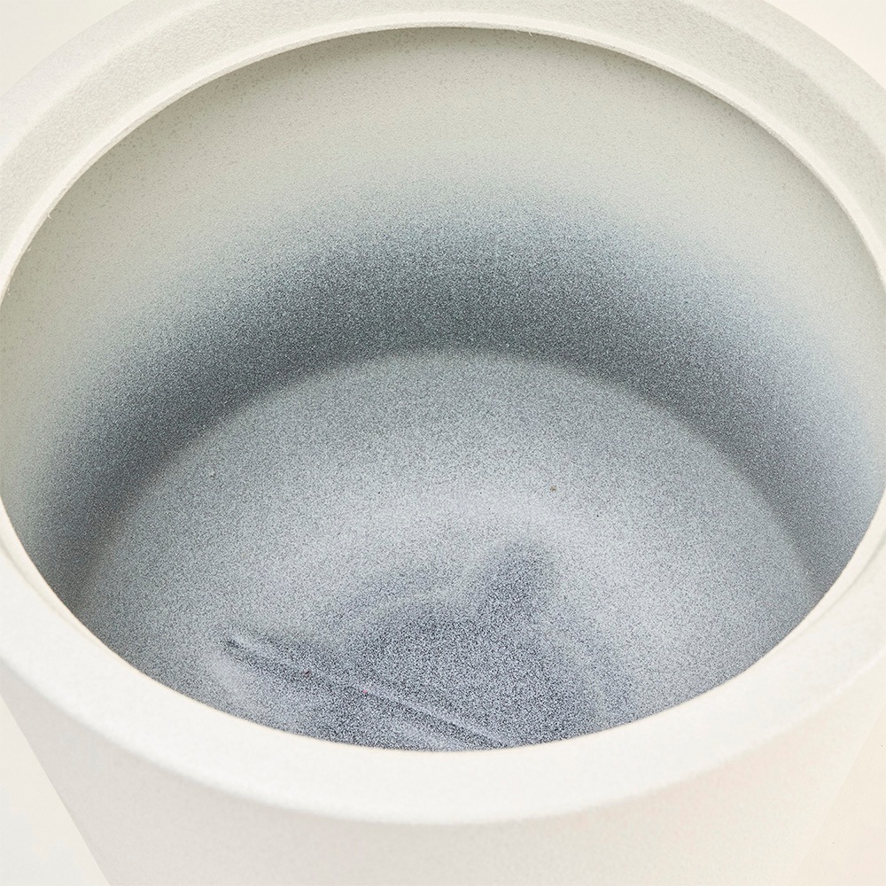 FRアールポットオフホワイトL φ44xH43