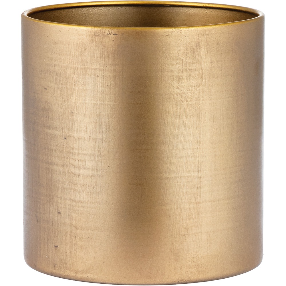 MC円柱ベース アンティークゴールドH17