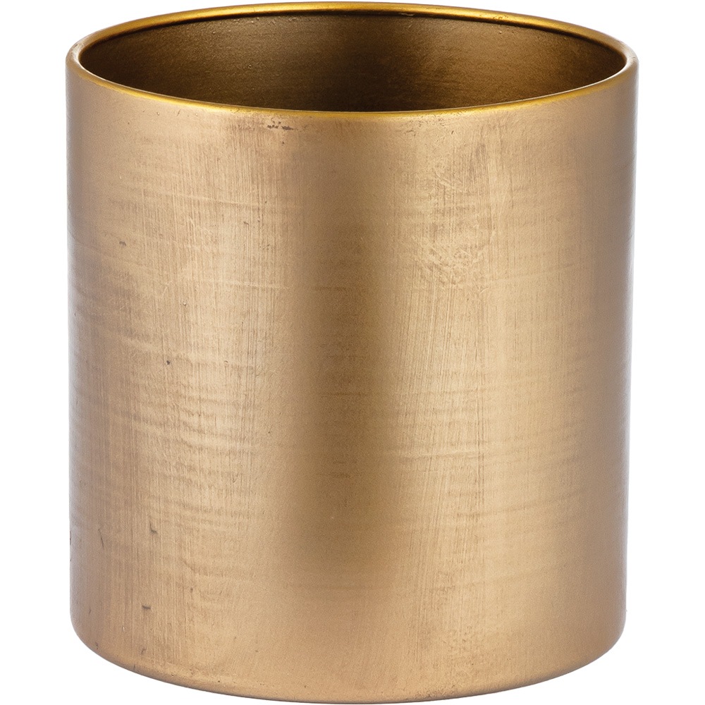 MC円柱ベース アンティークゴールドH17