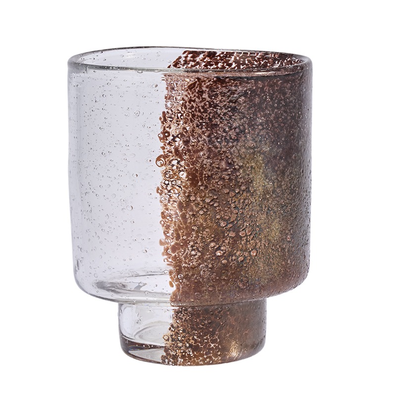 DGガラスステップポット＆ソーサーH12 クリアMB