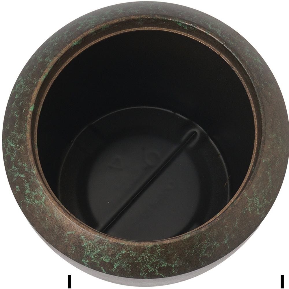 FRフラスポットパティーナメタルφ44×H39.5