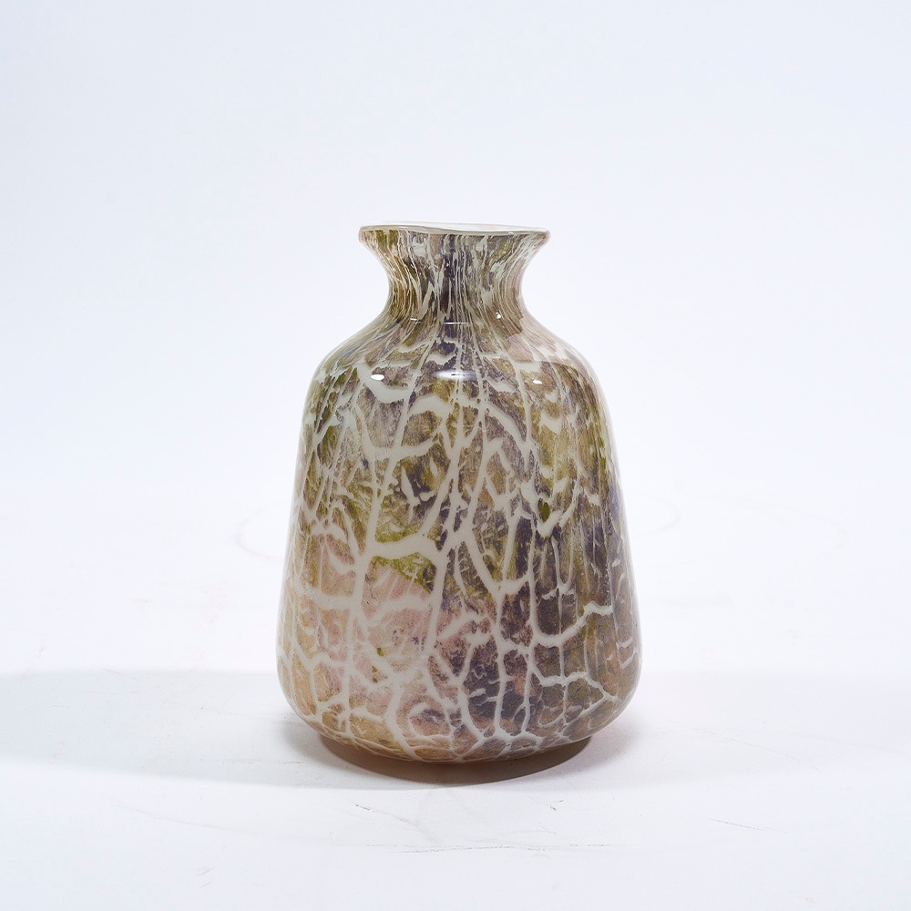 ☆新商品☆DGラヴィッシュボトルH16 クラックライト | ガラスの花瓶