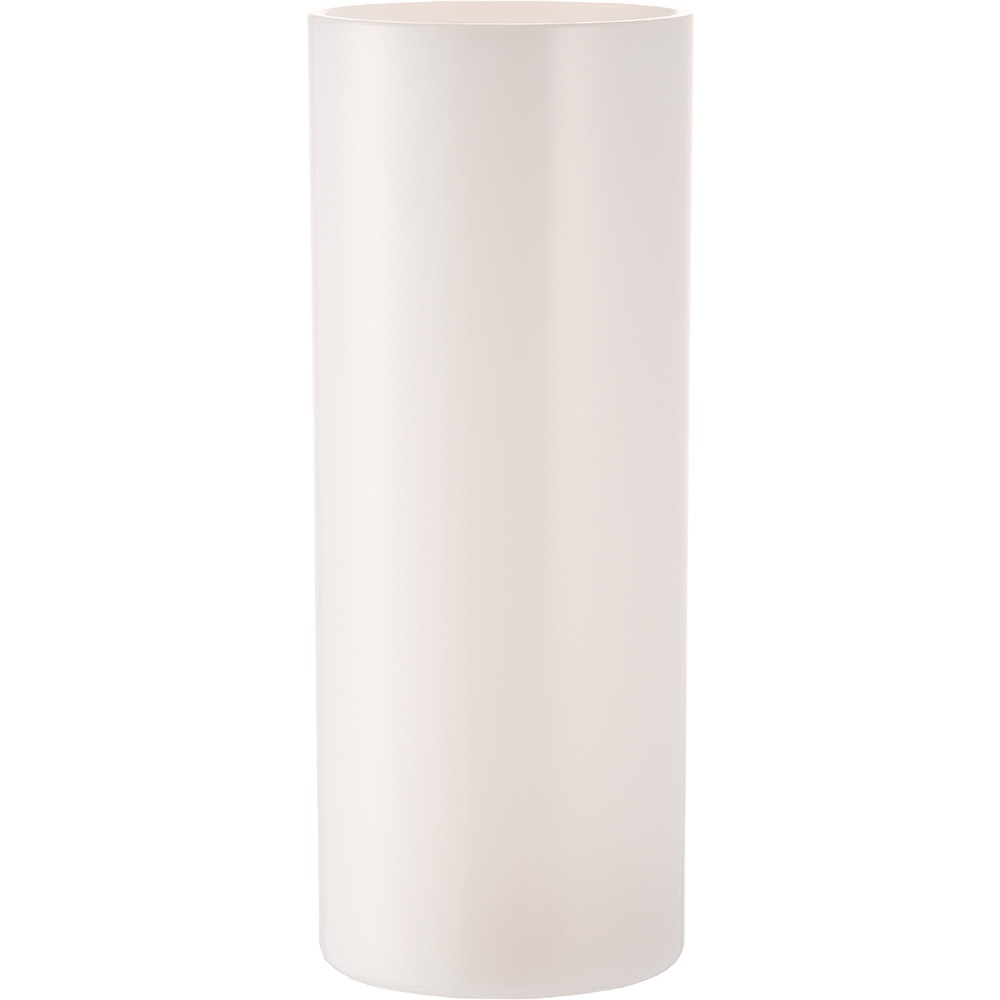 【割れない花瓶!?ポリカ】PVシリンダーホワイトφ10xH25