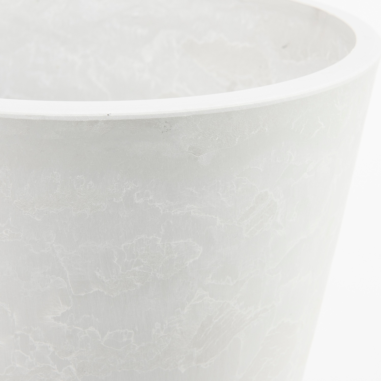 SK円錐ロングポットS20xH27 ミルキー