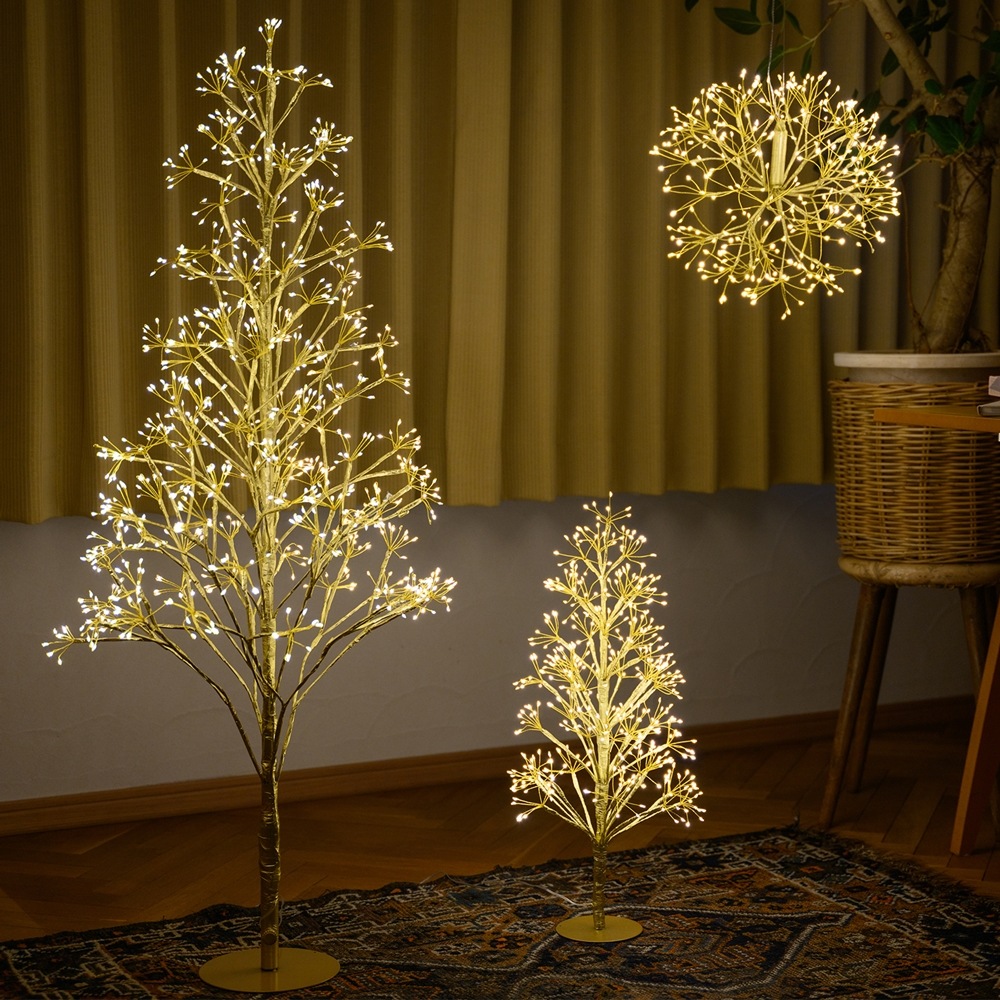 クリスマスツリー 120cm SBゴールディツリー120 | 花材 全てのアイテム | 花の資材通販ホワイエ