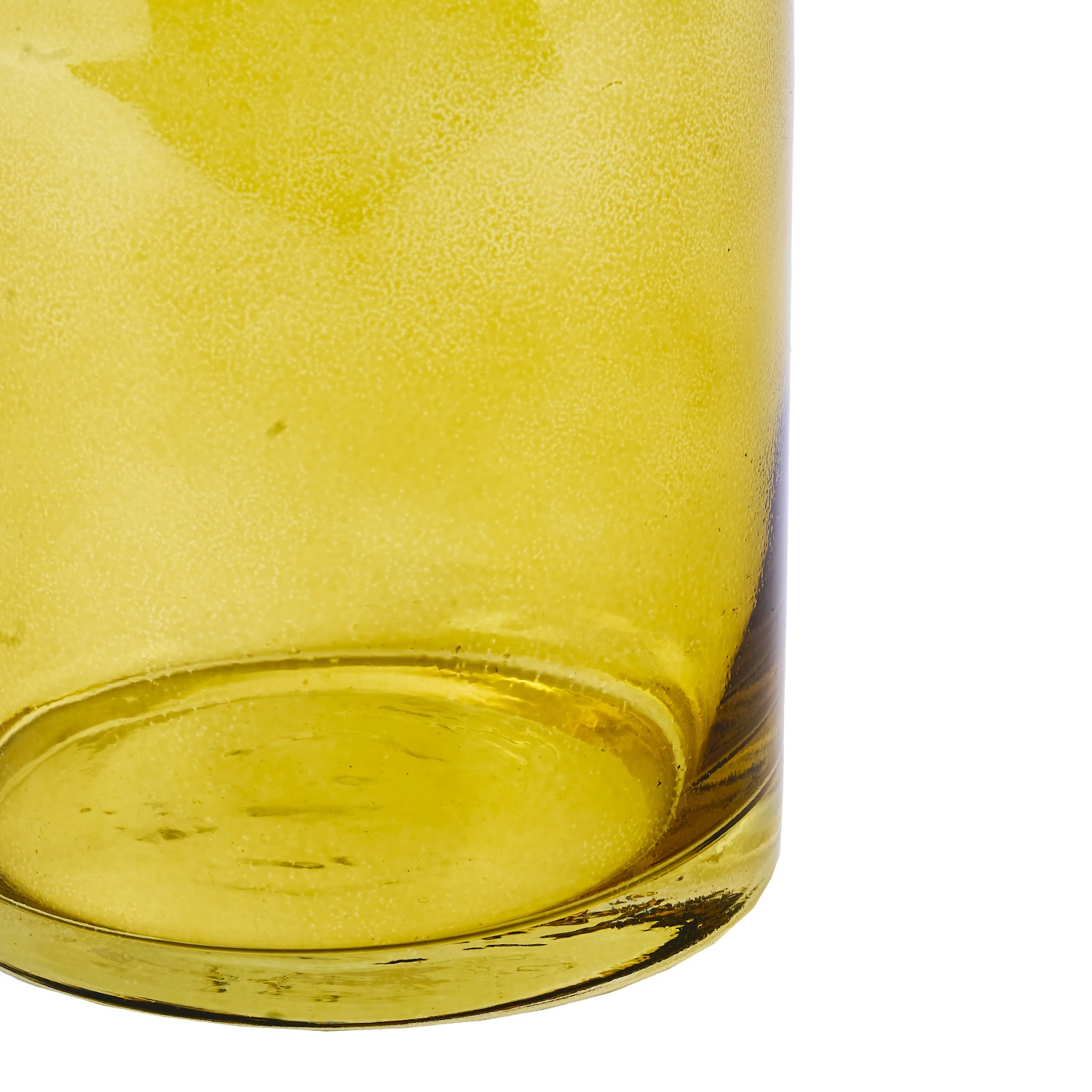 Tomグラスデキャンタベースグリーンφ9xH20