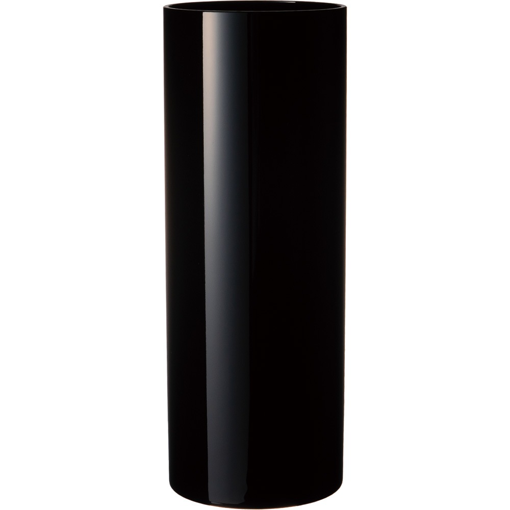 【割れない花瓶!?ポリカ】PVシリンダーブラックφ15xH40