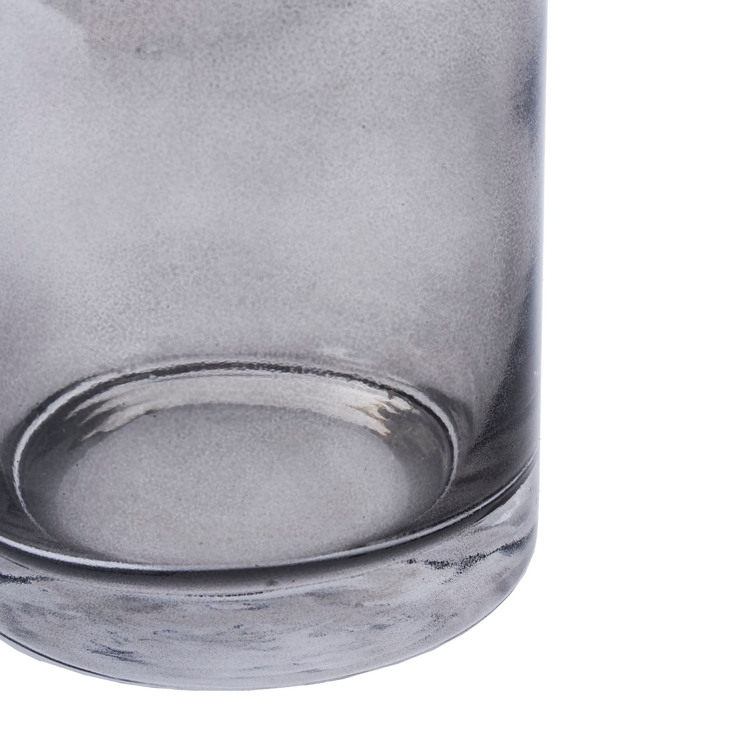 Tomグラスデキャンタベースグレイφ9xH20