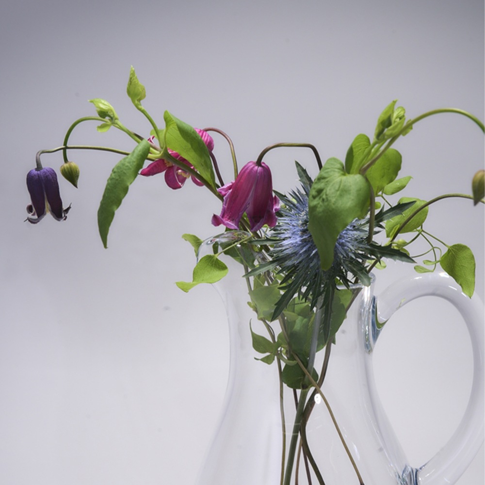 花瓶 フラワーベース PC teper ピーシーテーパー clear 1個入り 935-008-000 [p140] （代引き不可） 花瓶 フラワーベース pc Display PC teper ピーシーテーパー clear （1