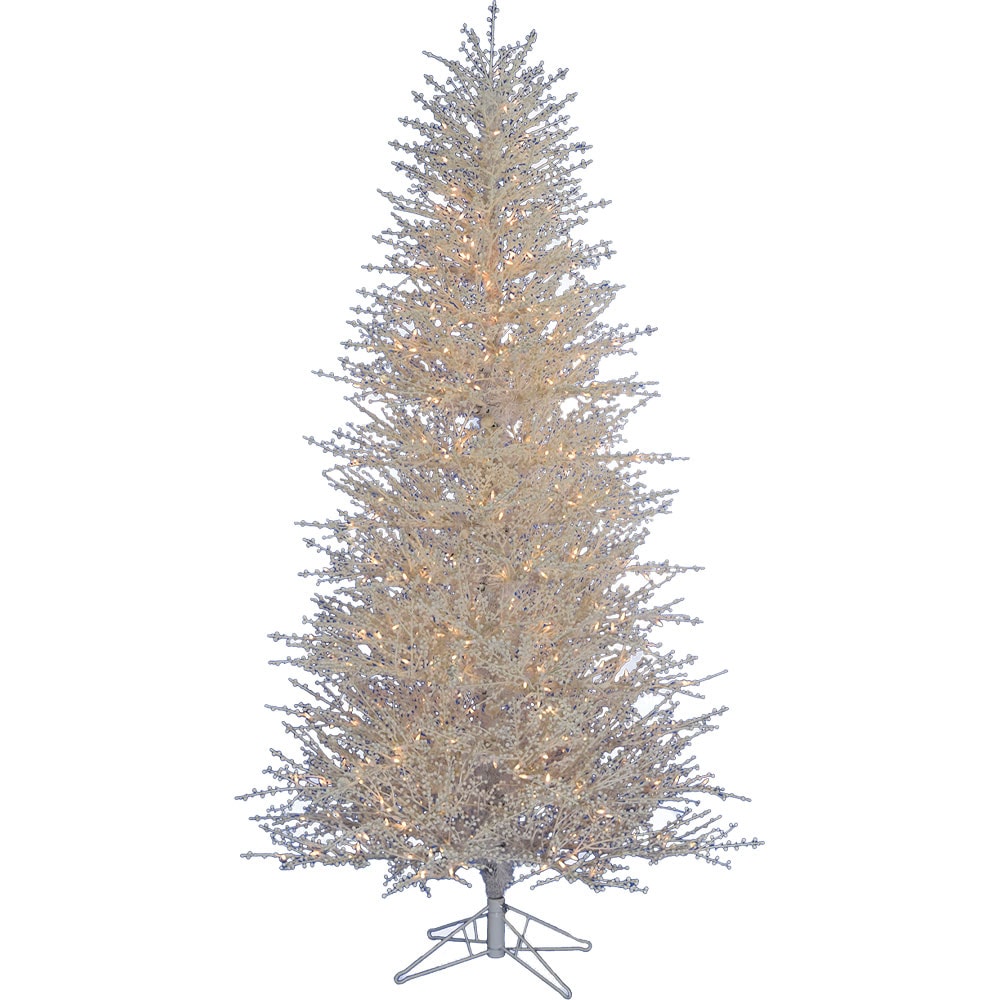 クリスマスツリーLEDライト付き 直径125cm×高さ2.3m HTスノーポイント