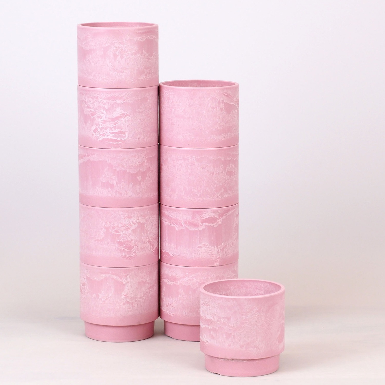 SKステップ 9xH8.5 ライトピンク 10個セット