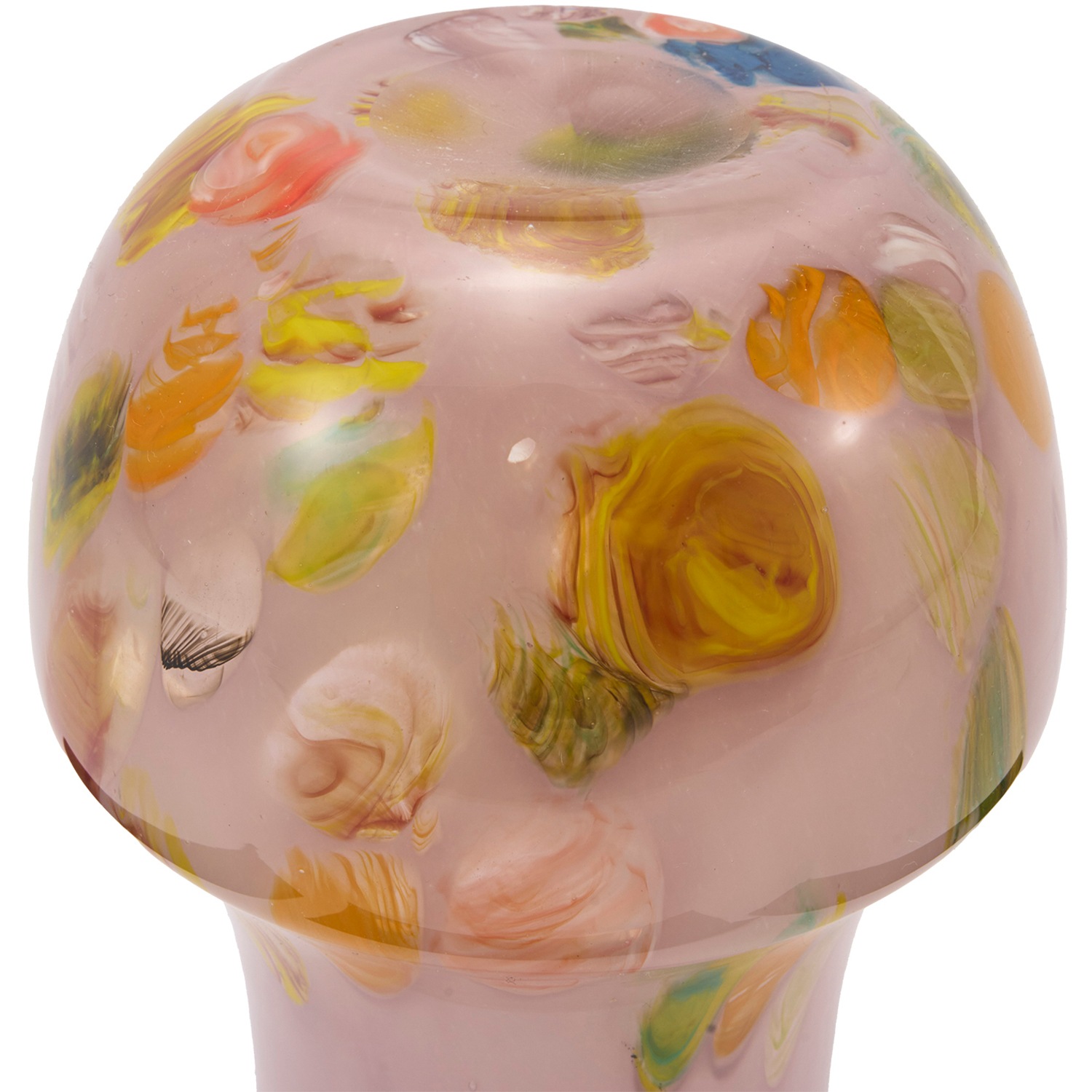 DGアンフォラボトルφ12(7)xH18 LVフラワー | ガラスの花瓶・花器