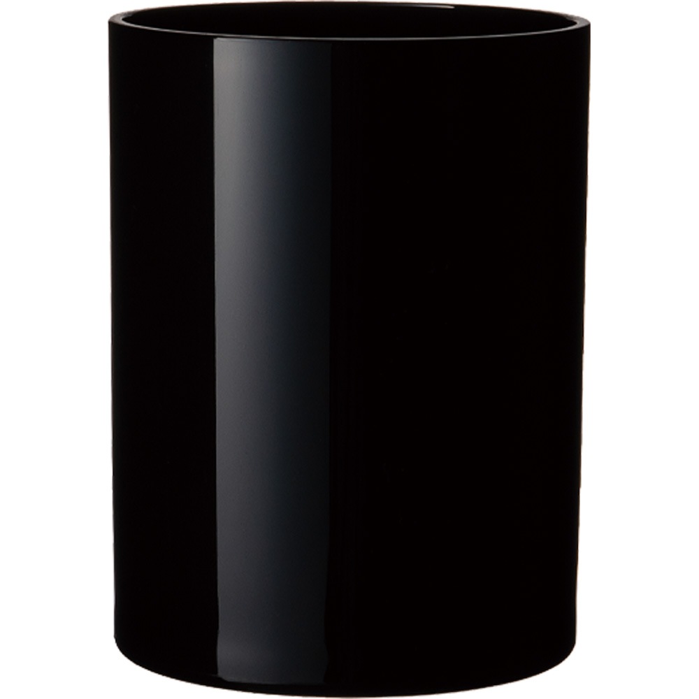 【割れない花瓶!?ポリカ】PVシリンダーブラックφ15xH20