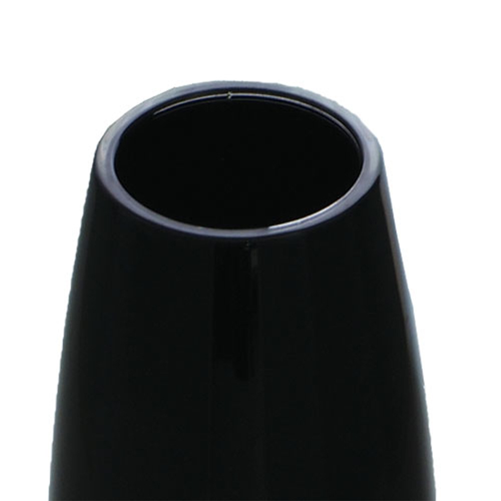 【割れない花瓶!?ポリカ】PV一輪挿しスリムブラックφ6xH18